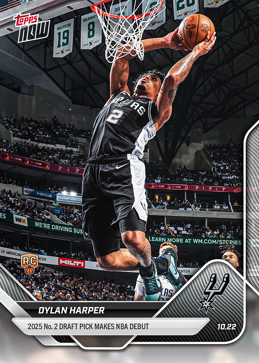 2025-26 NBA Topps NOW #7 Dylan Harper