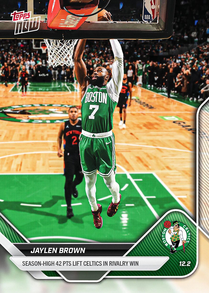 2025-26 NBA Topps NOW #71 Jaylen Brown