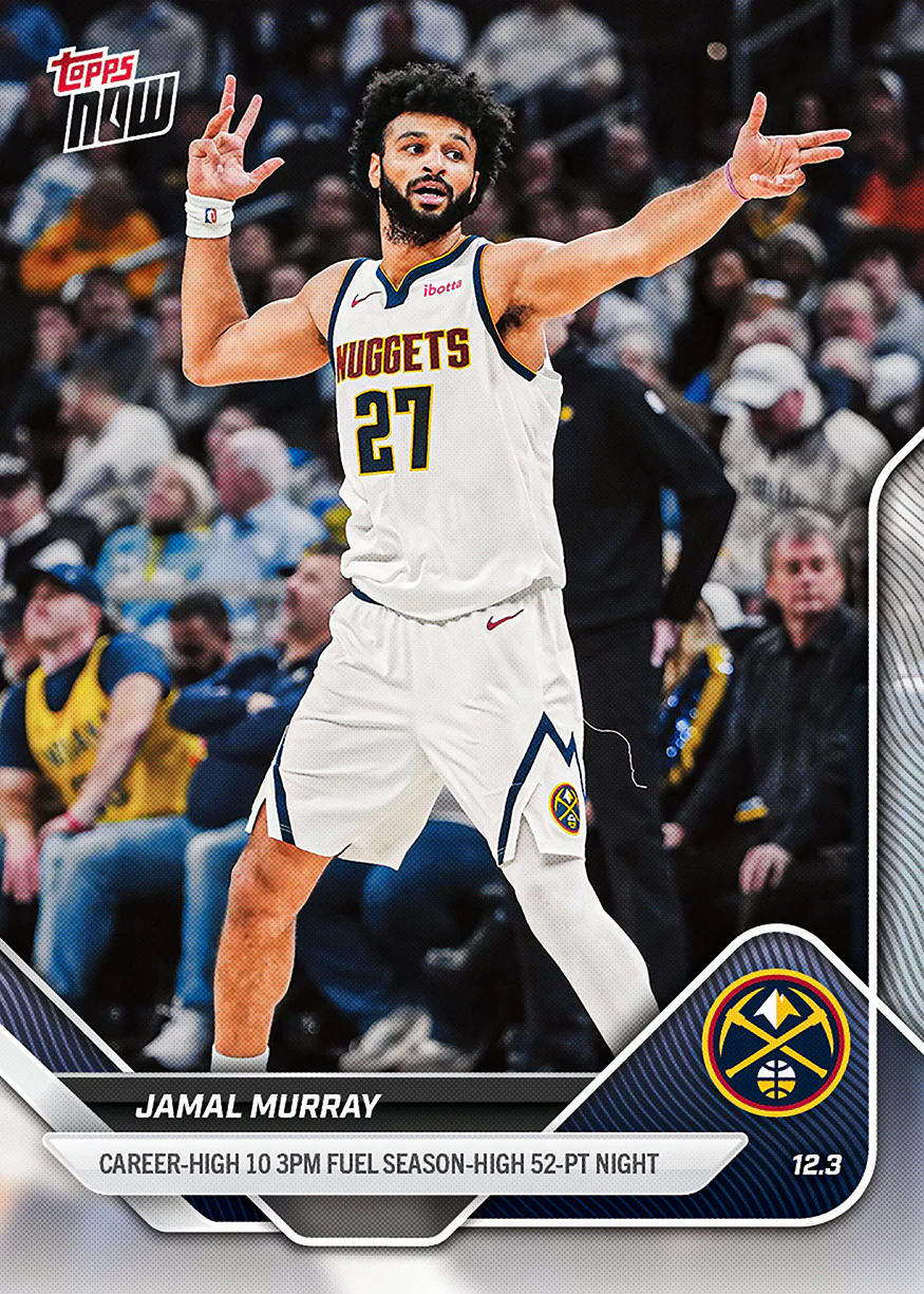 2025-26 NBA Topps NOW #72 Jamal Murray