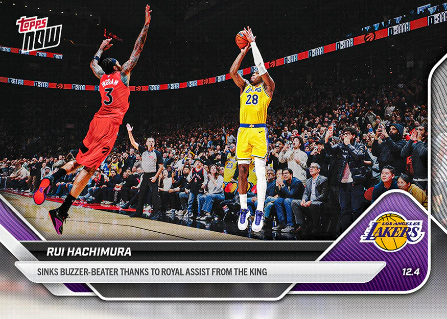 2025-26 NBA Topps NOW #74 Rui Hachimura