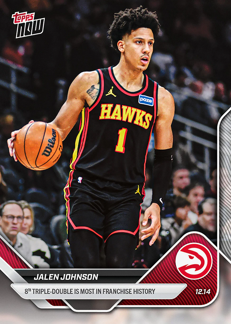 2025-26 NBA Topps NOW #84 Jalen Johnson