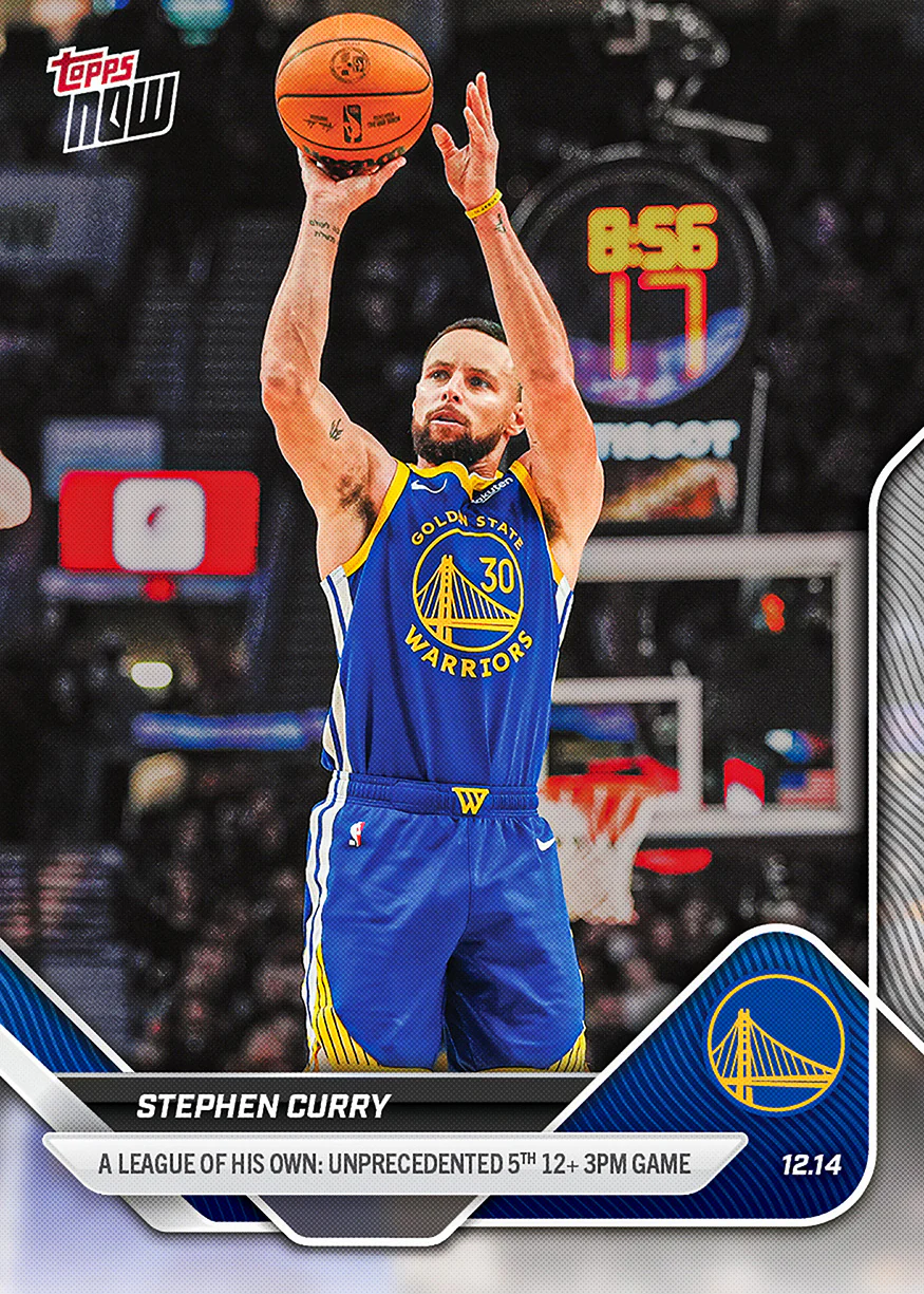 2025-26 NBA Topps NOW #85 Stephen Curry