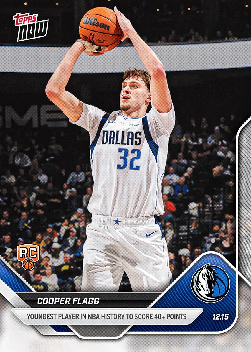 2025-26 NBA Topps NOW #86 Cooper Flagg