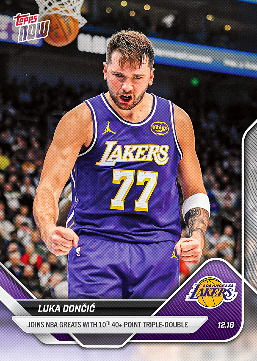 2025-26 NBA Topps NOW #89 Luka Doncic