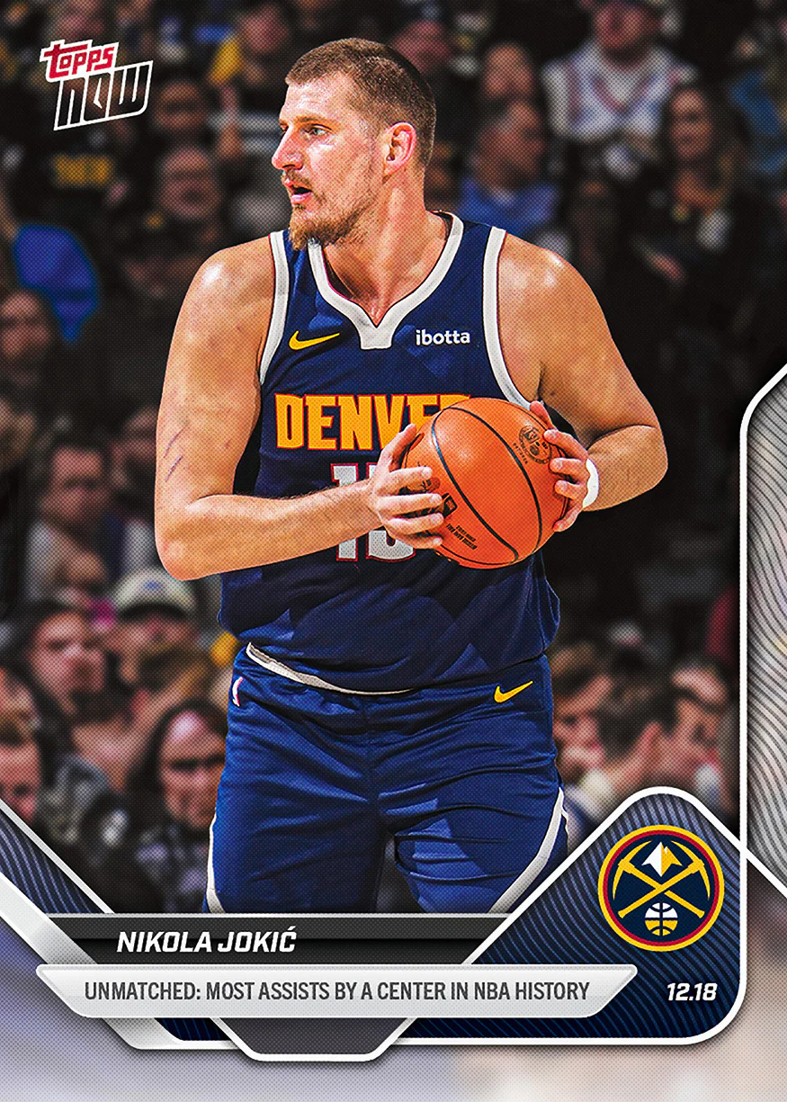 2025-26 NBA Topps NOW #90 Nikola Jokić