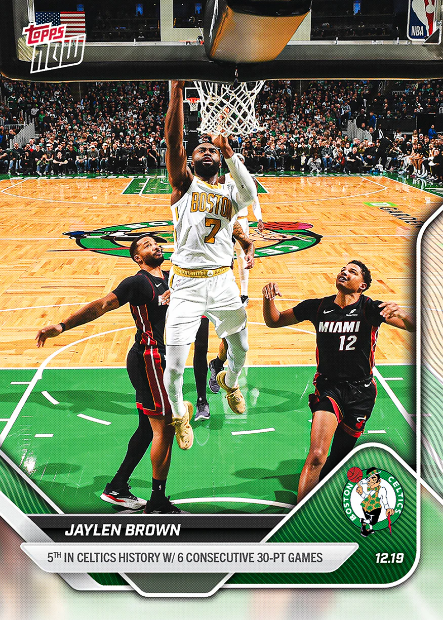 2025-26 NBA Topps NOW #93 Jaylen Brown