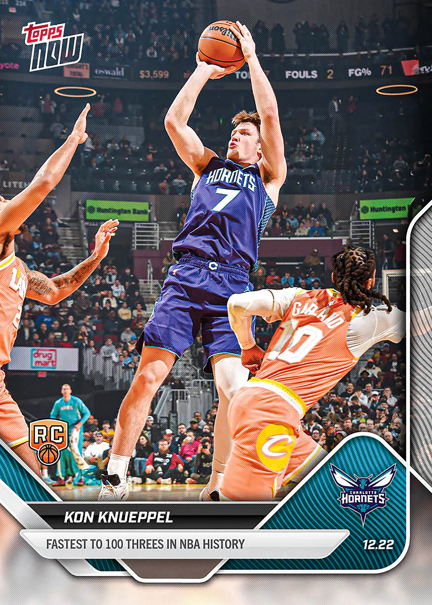 2025-26 NBA Topps NOW #97 Kon Knueppel