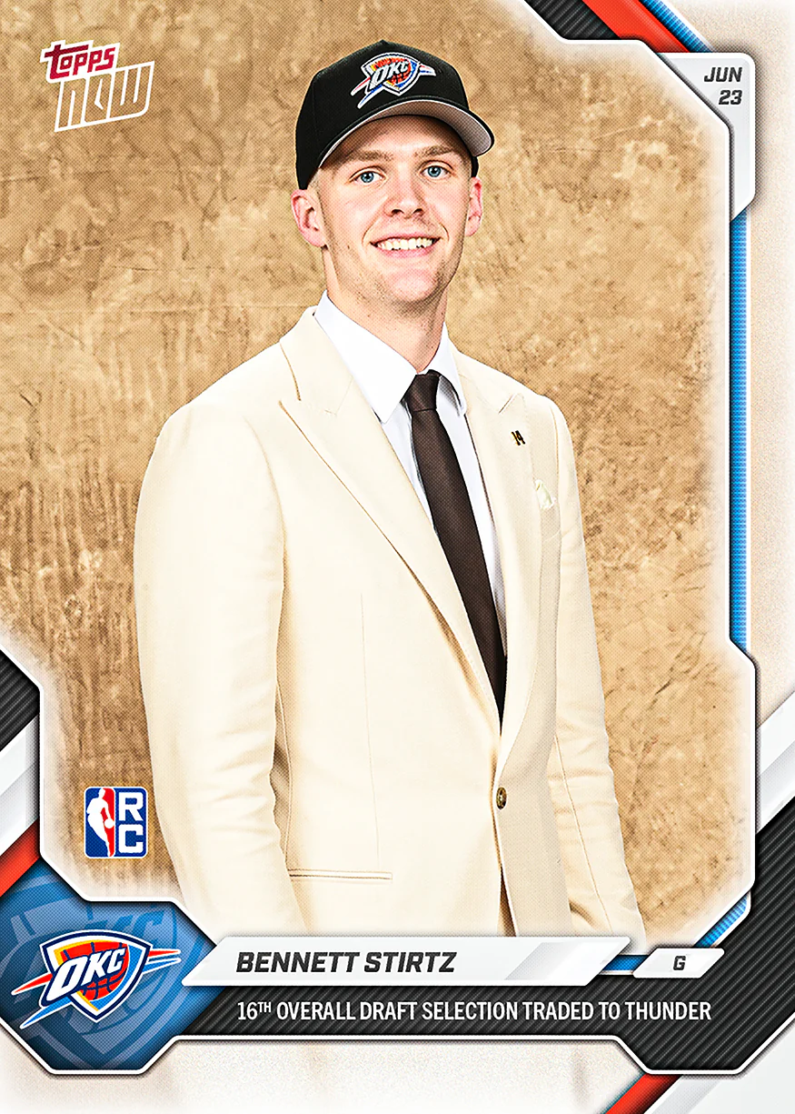 2025-26 NBA Topps NOW #BST2 Bennett Stirtz