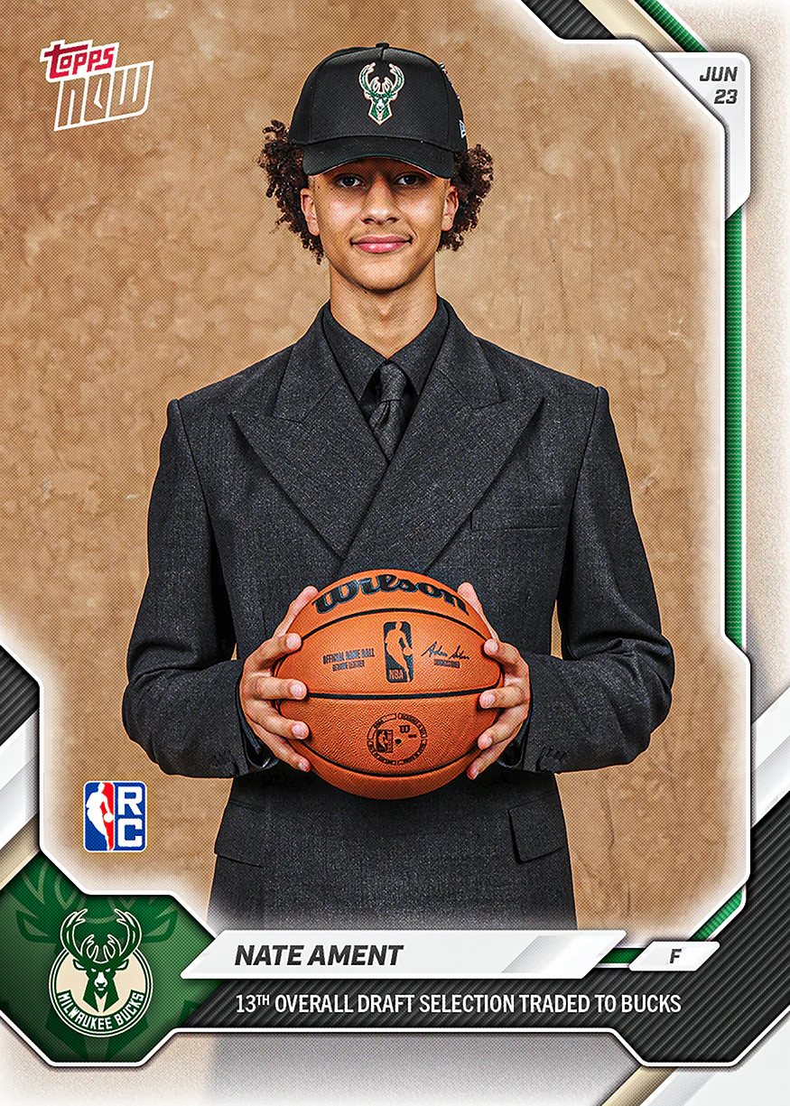 2025-26 NBA Topps NOW #NAM2 Nate Ament