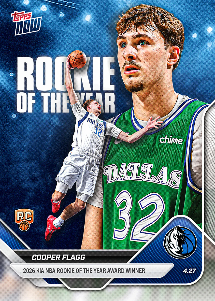 2025-26 NBA Topps NOW #ROTY Cooper Flagg