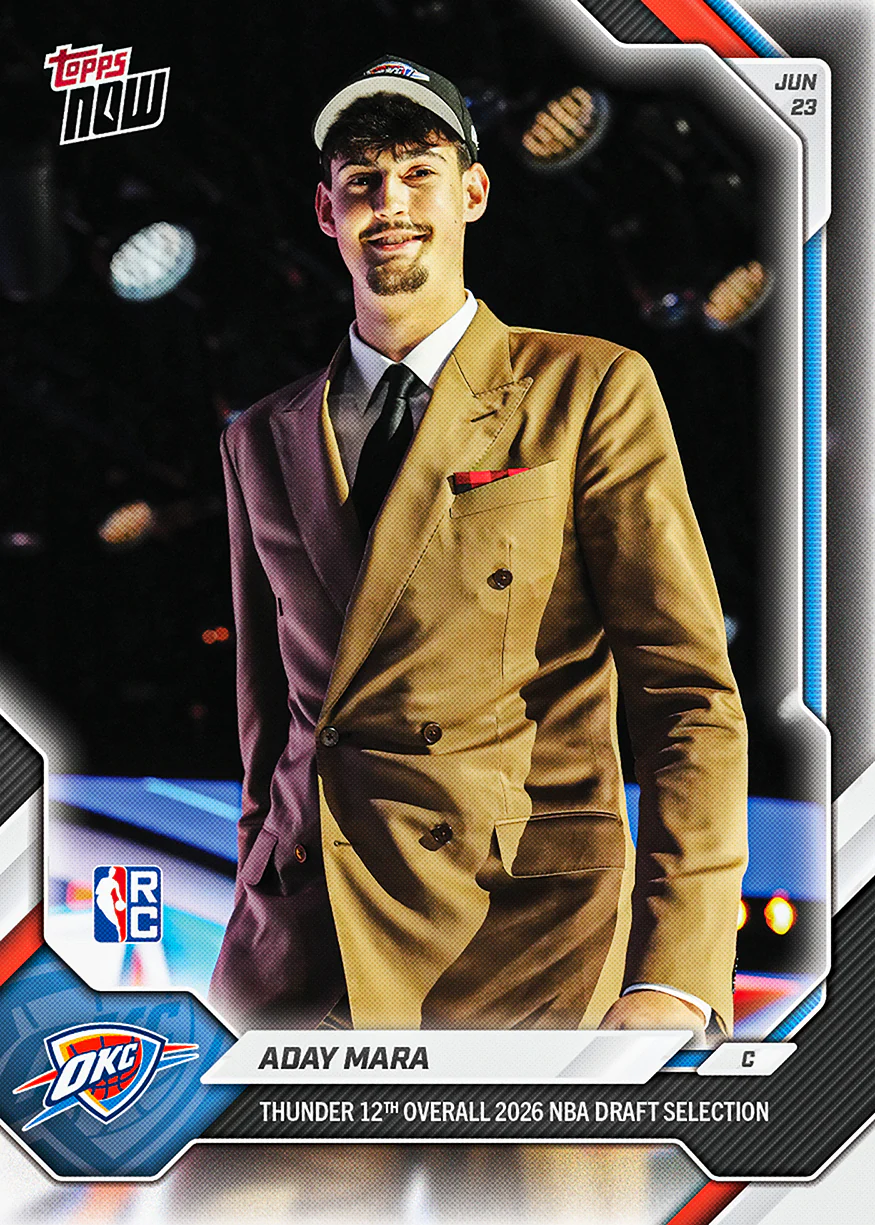 2025-26 NBA Topps NOW #AMAR Aday Mara