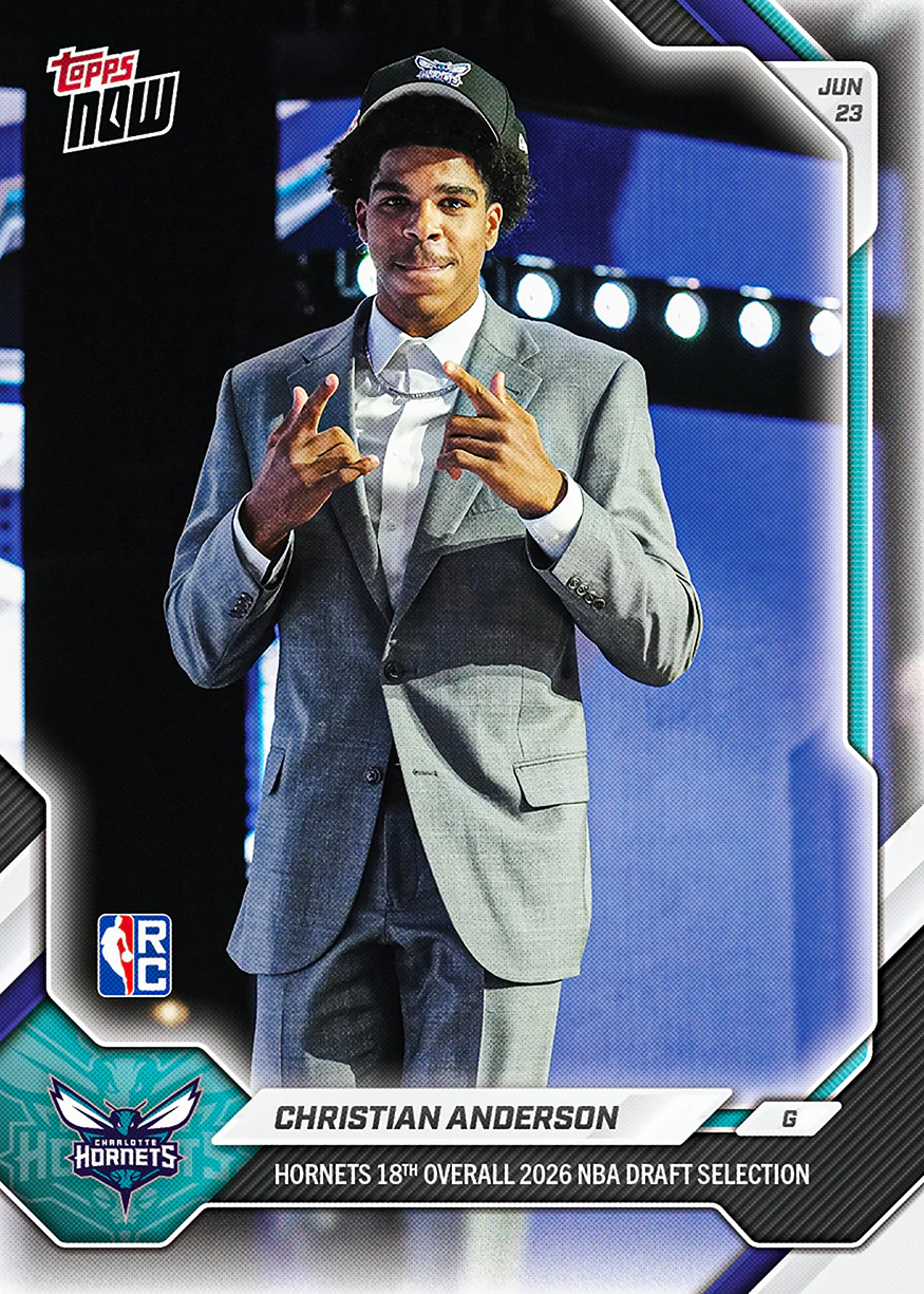 2025-26 NBA Topps NOW #CAND Christian Anderson
