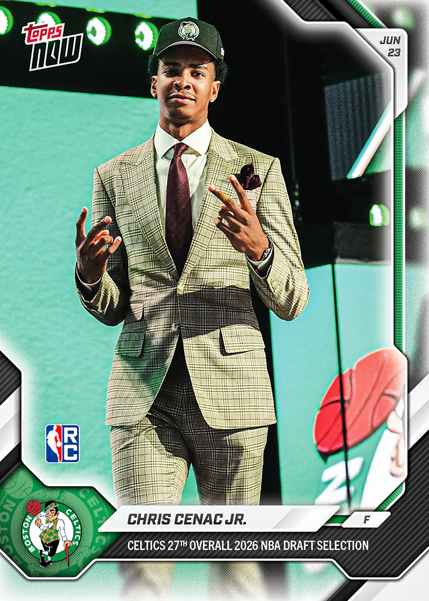 2025-26 NBA Topps NOW #CCEN Chris Cenac Jr.