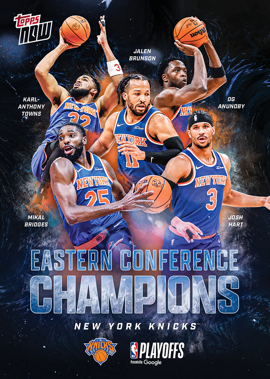 2025-26 NBA Topps NOW #ECNY New York Knicks