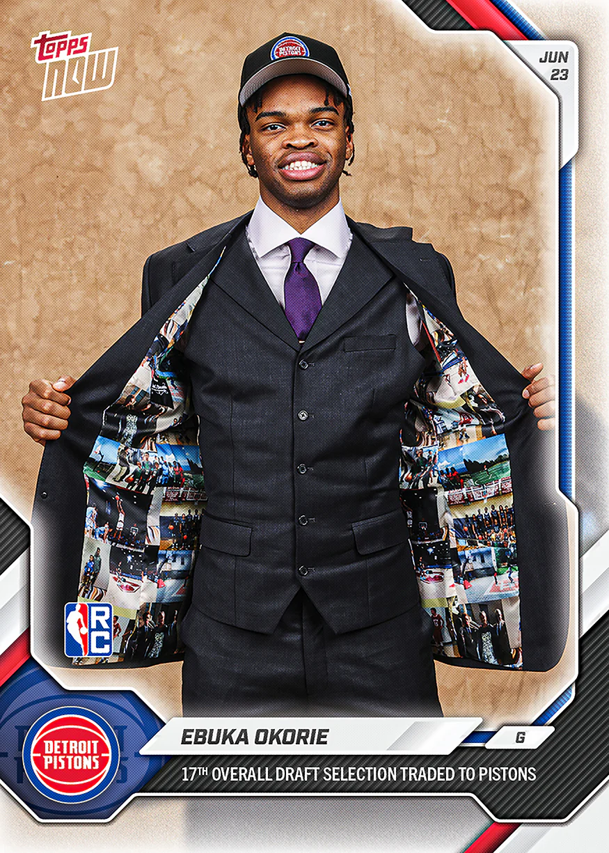 2025-26 NBA Topps NOW #EOK2 Ebuka Okorie