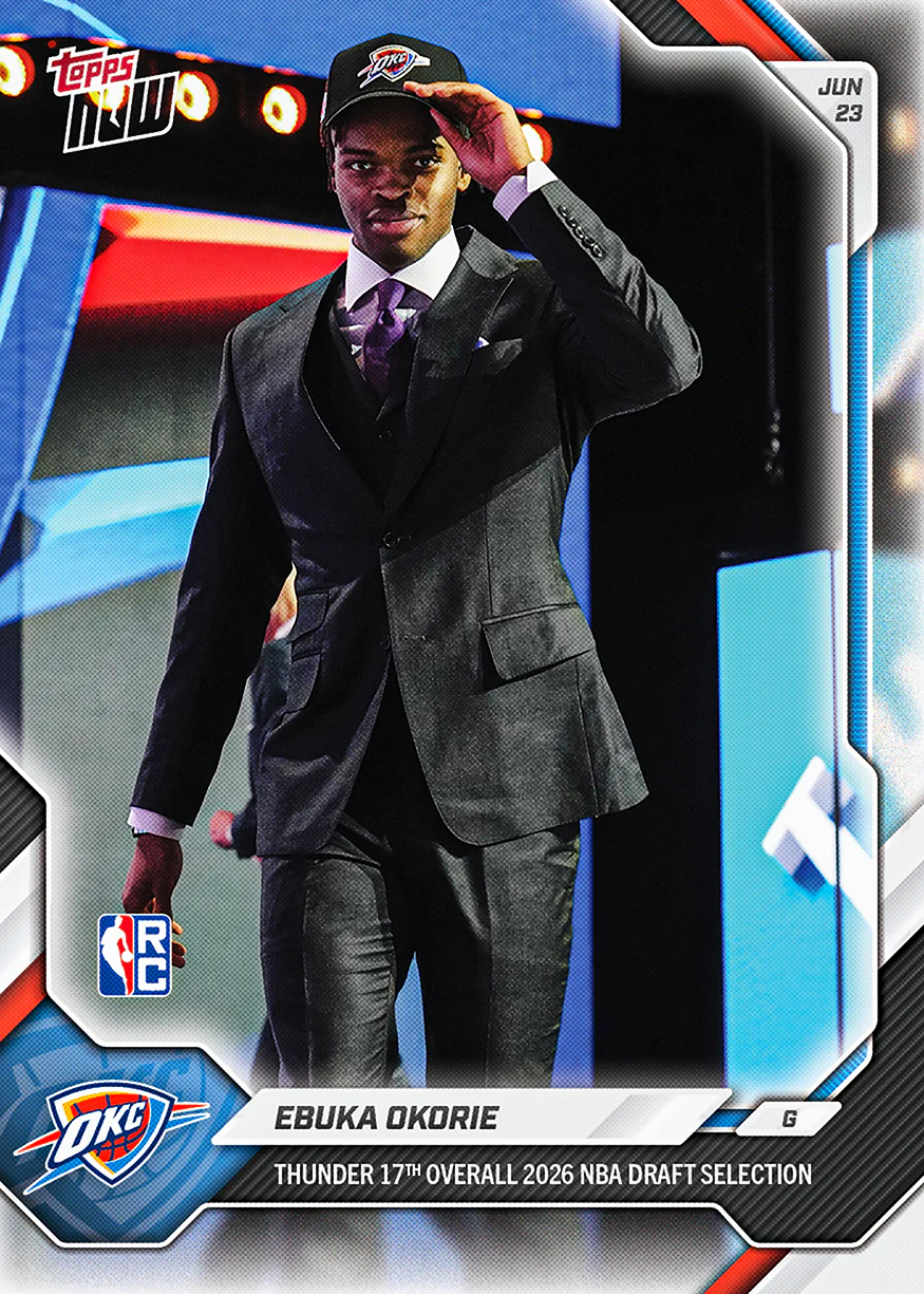 2025-26 NBA Topps NOW #EOKO Ebuka Okorie