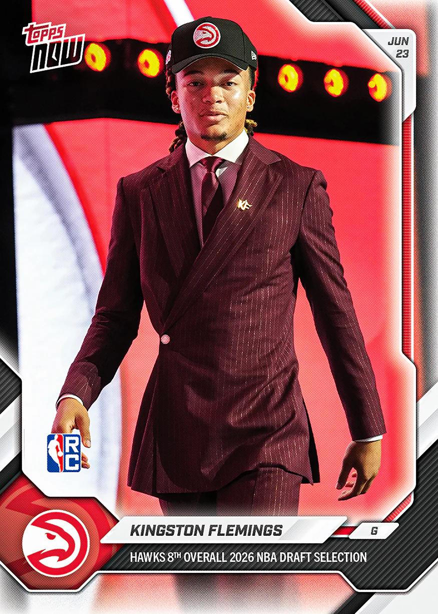 2025-26 NBA Topps NOW #KFLE Kingston Flemings