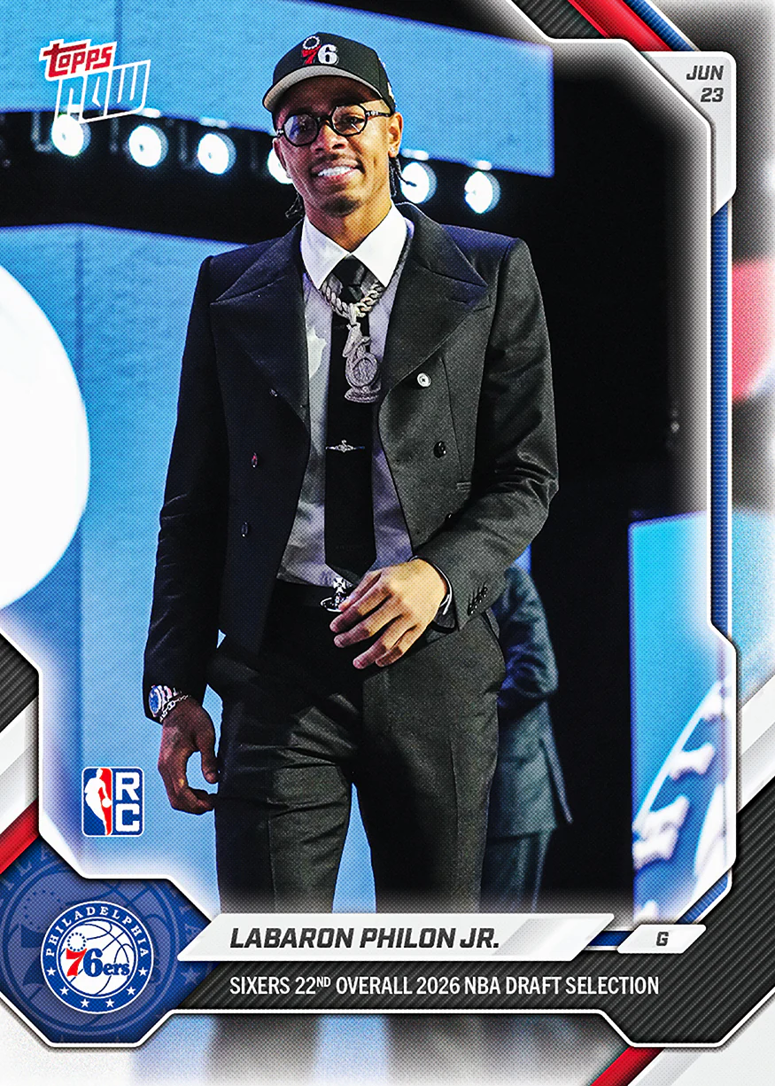 2025-26 NBA Topps NOW #LPHI Labaron Philon Jr.
