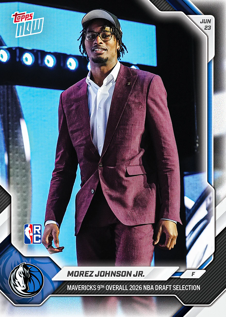2025-26 NBA Topps NOW #MJOH Morez Johnson Jr.