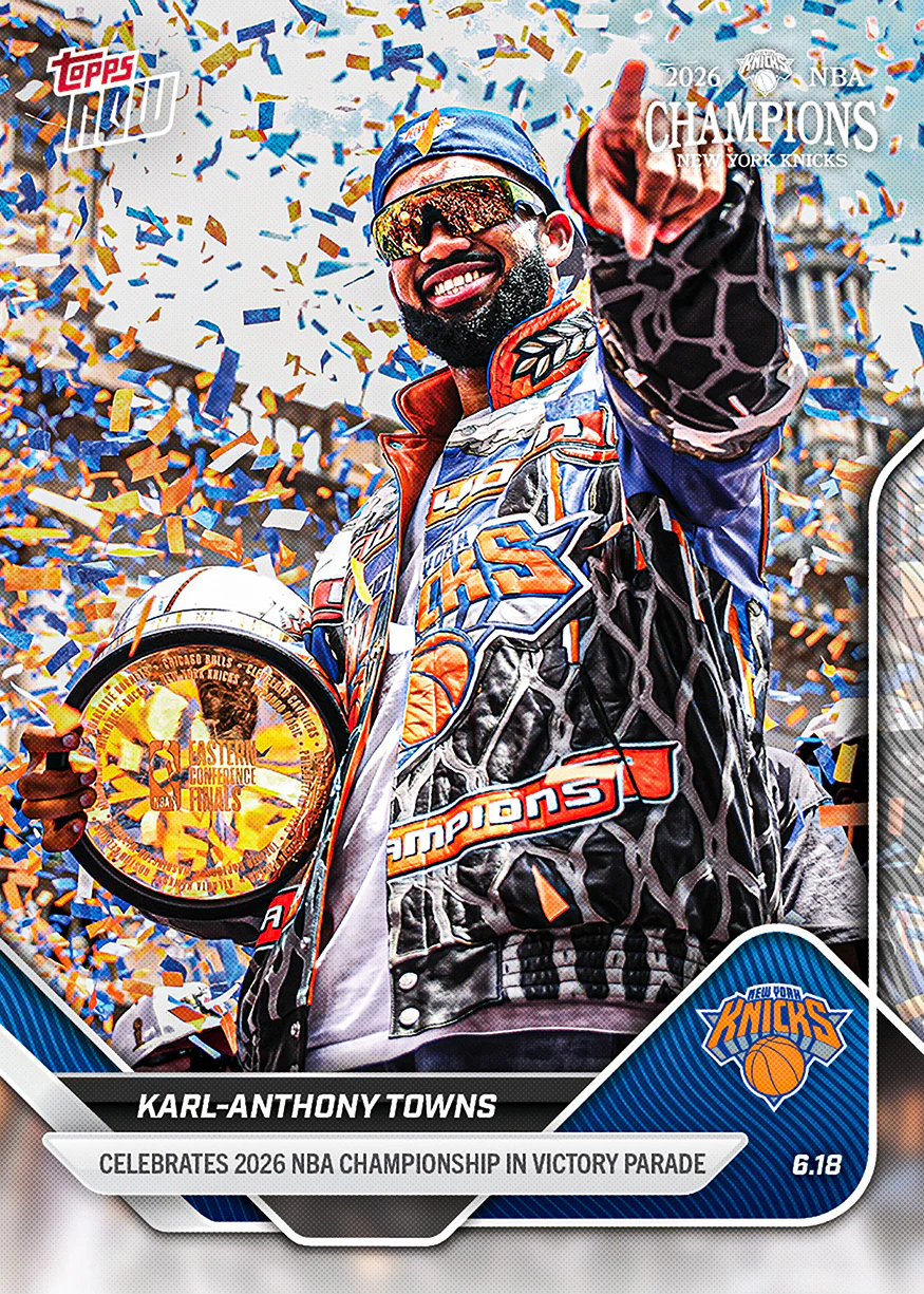 2025-26 NBA Topps NOW #OS2 Karl-Anthony Towns