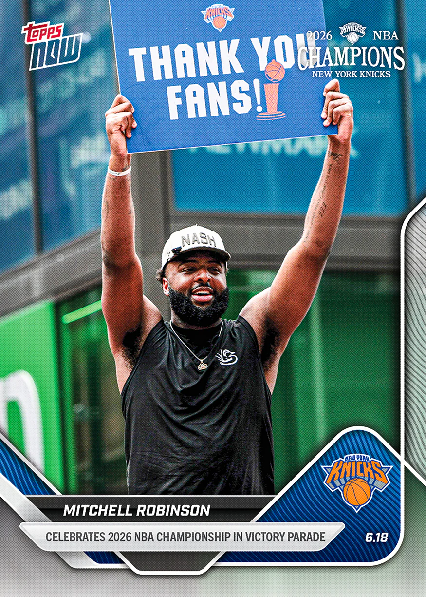 2025-26 NBA Topps NOW #OS3 Mitchell Robinson