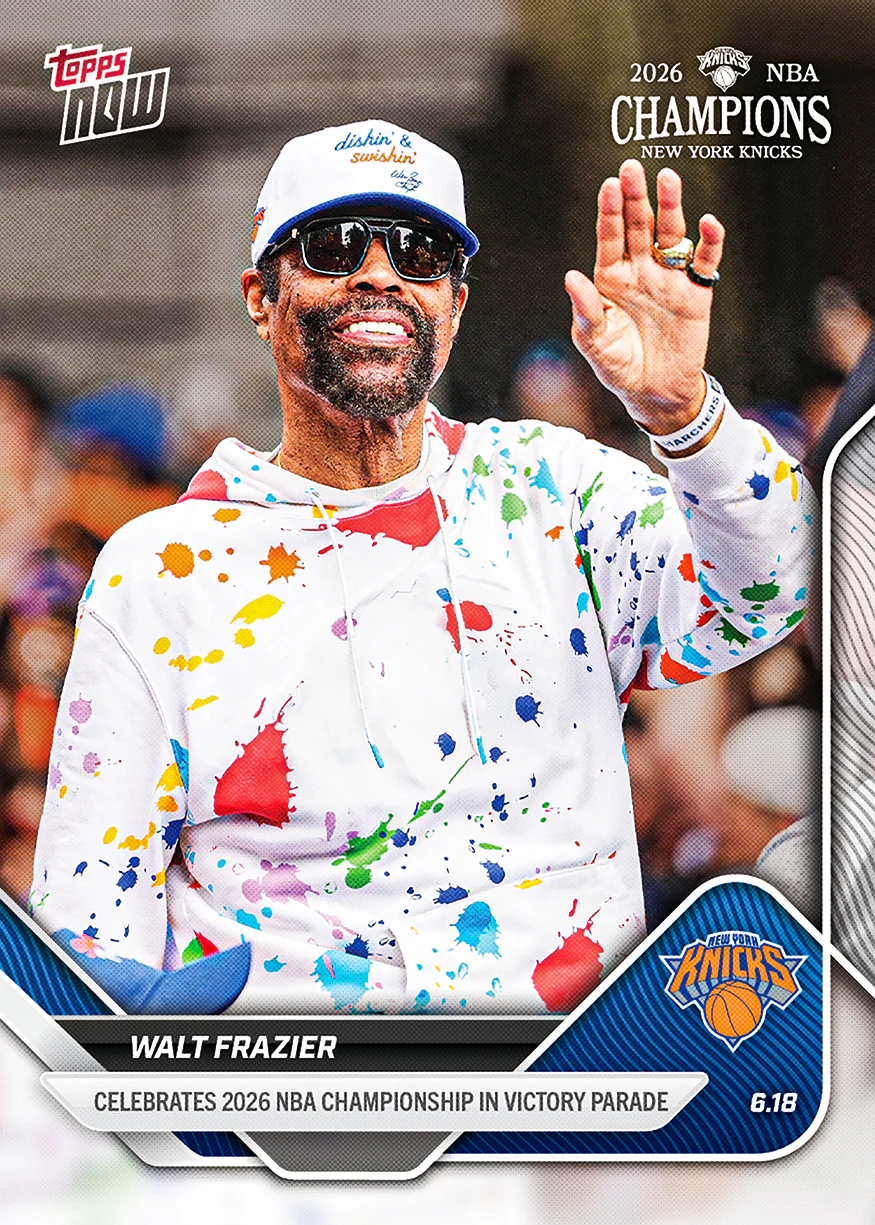2025-26 NBA Topps NOW #OS4 Walt Frazier