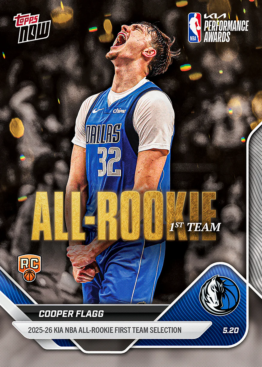 2025-26 NBA Topps NOW #AR01 Cooper Flagg