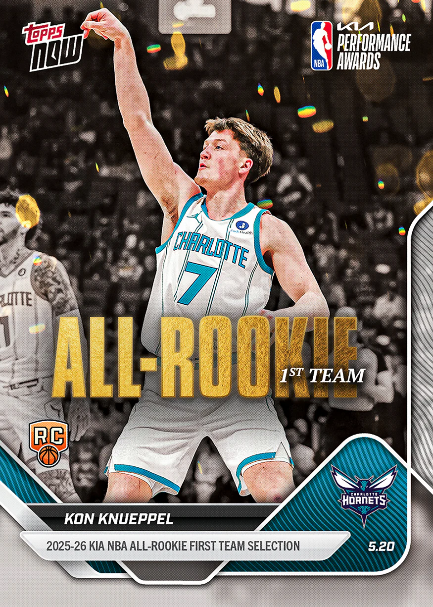 2025-26 NBA Topps NOW #AR02 Kon Knueppel
