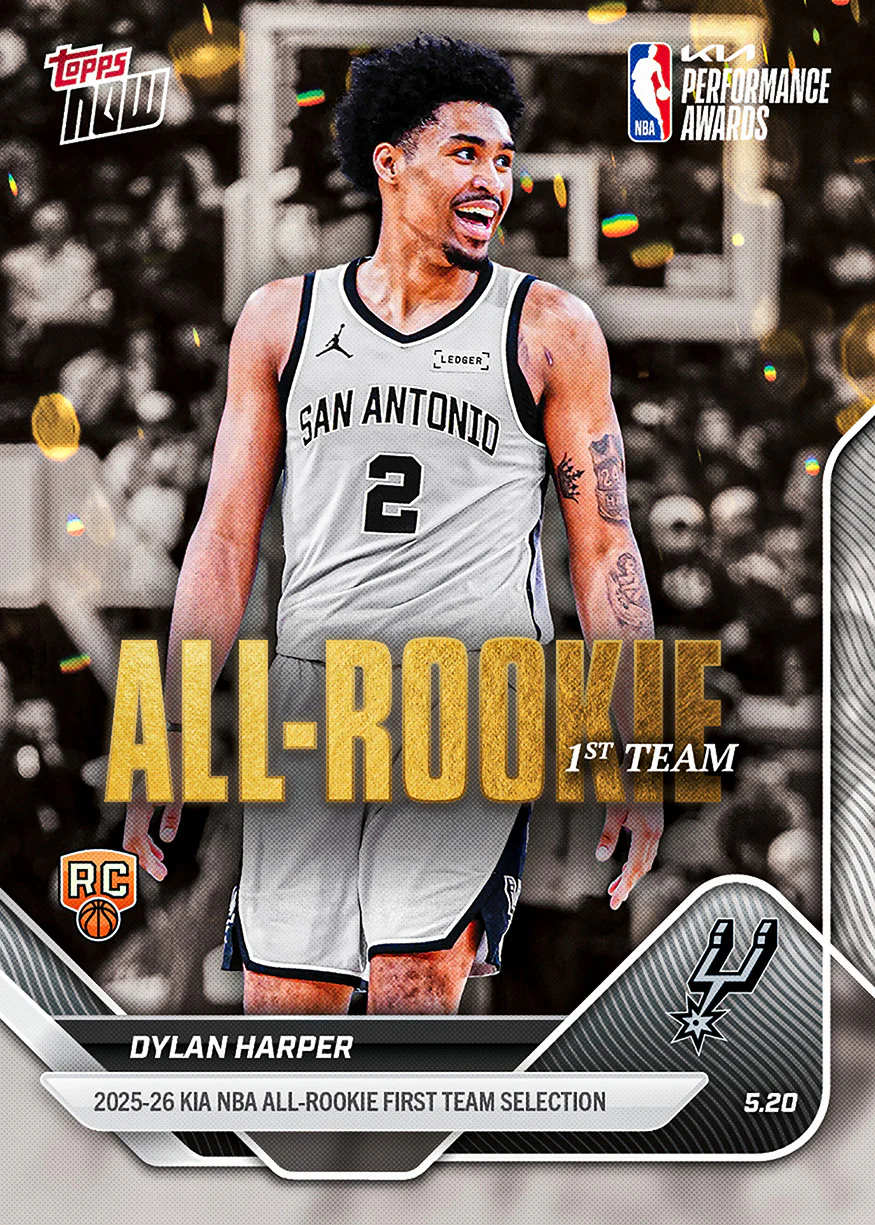 2025-26 NBA Topps NOW #AR04 Dylan Harper