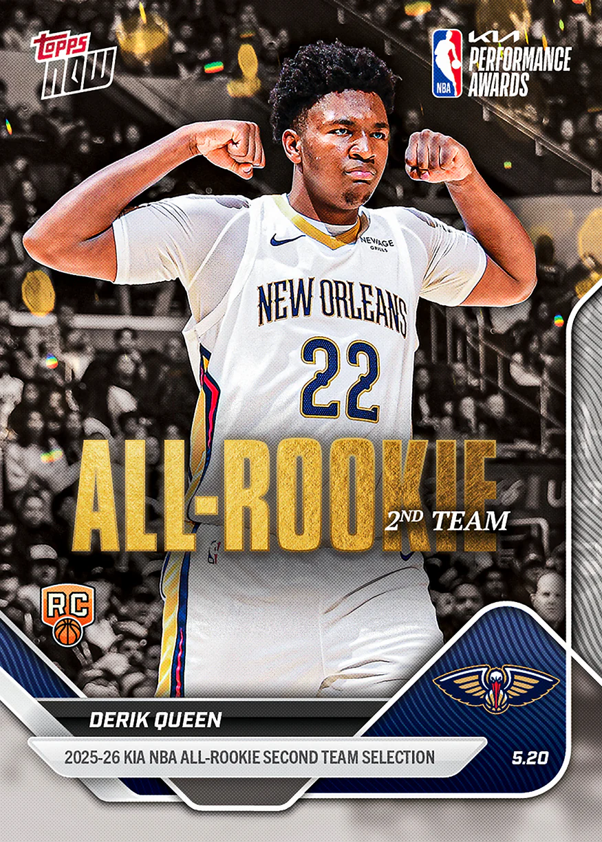 2025-26 NBA Topps NOW #AR08 Derik Queen