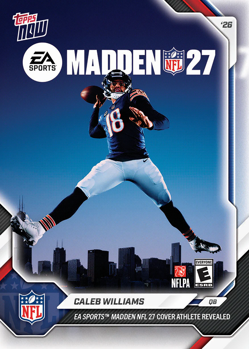 2026 NFL Topps NOW #MAD27 Caleb Williams