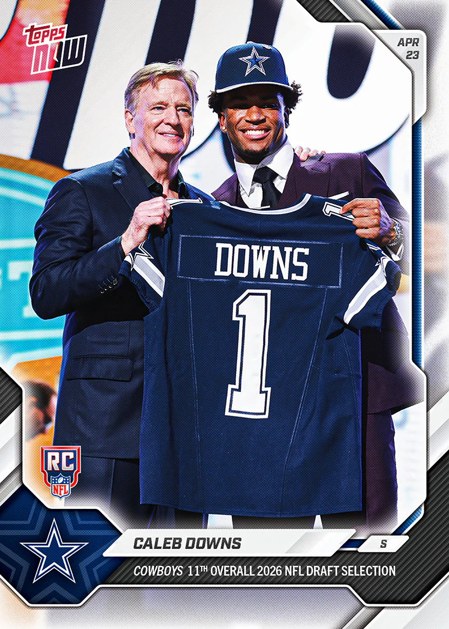 2026 NFL Topps NOW #11CDOW Caleb Downs