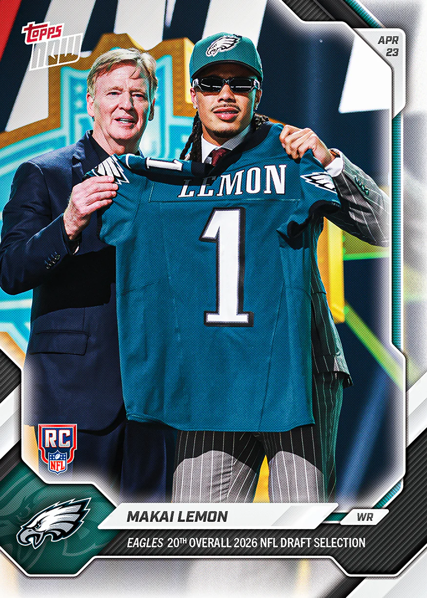 2026 NFL Topps NOW #20MLEM Makai Lemon