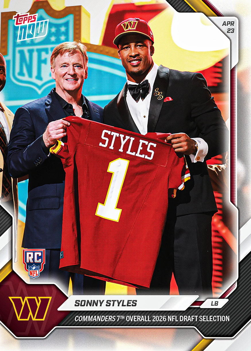 2026 NFL Topps NOW #7SSTY Sonny Styles