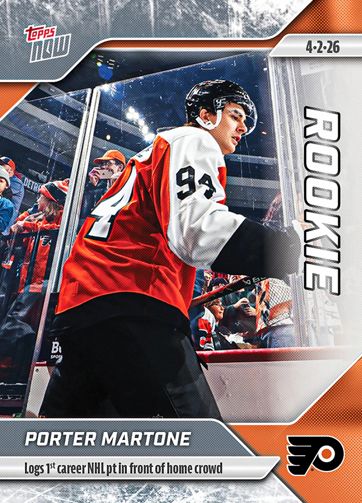 2025-26 NHL Topps NOW Stickers #138 Porter Martone