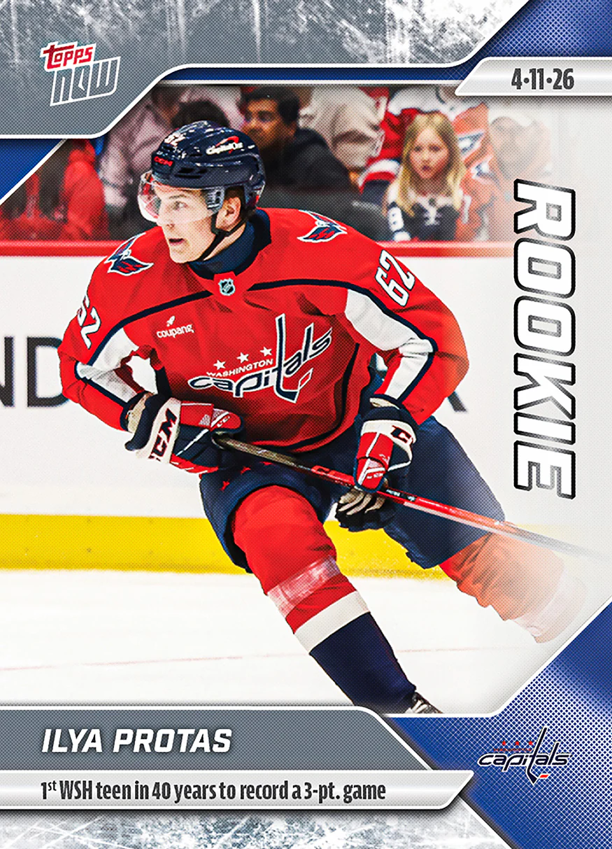 2025-26 NHL Topps NOW Stickers #145 Ilya Protas