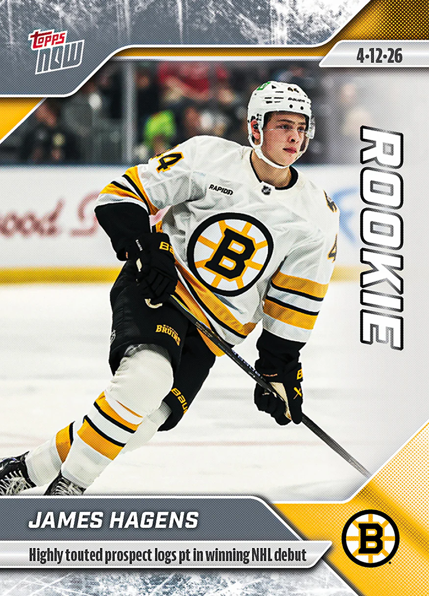 2025-26 NHL Topps NOW Stickers #147 James Hagens