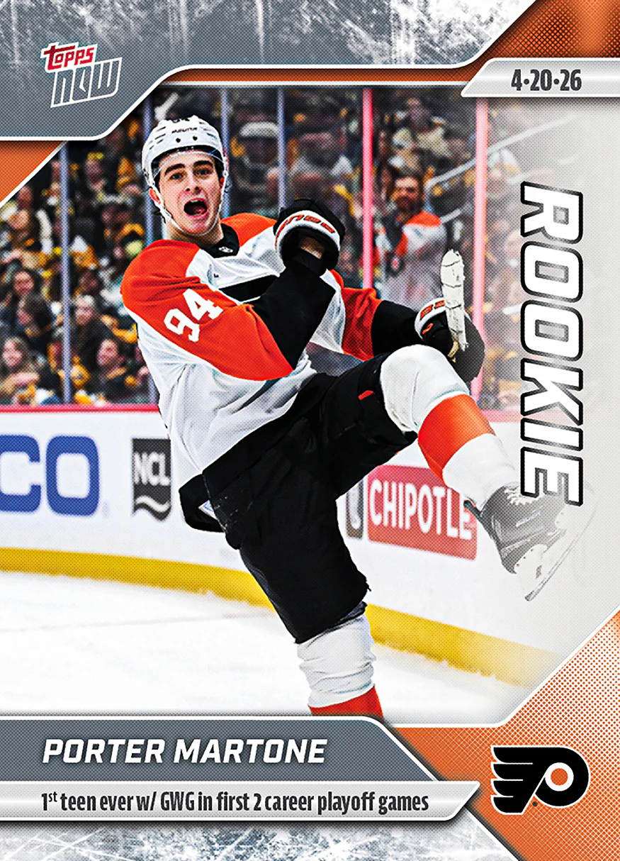2025-26 NHL Topps NOW Stickers #153 Porter Martone