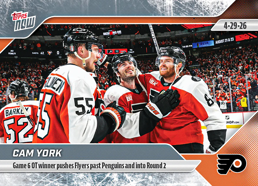 2025-26 NHL Topps NOW Stickers #161 Cam York