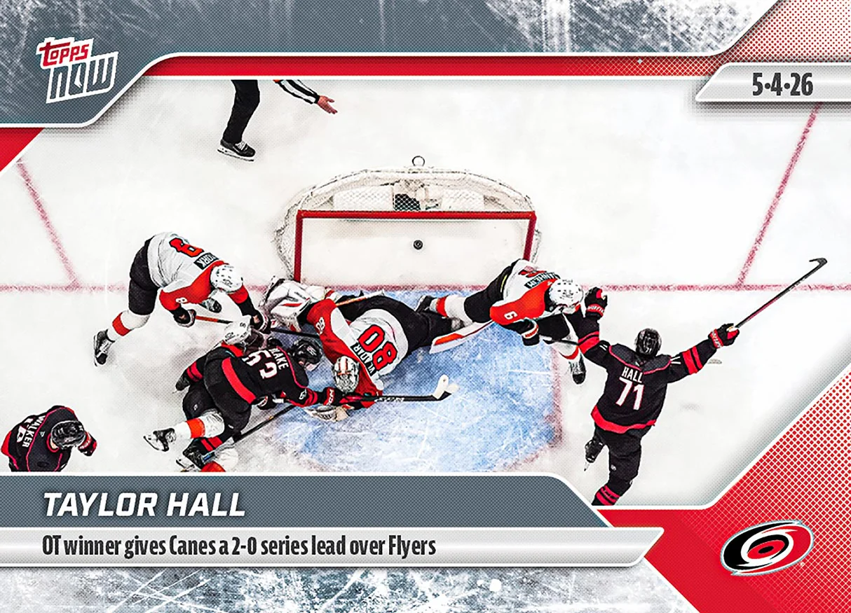 2025-26 NHL Topps NOW Stickers #166 Taylor Hall