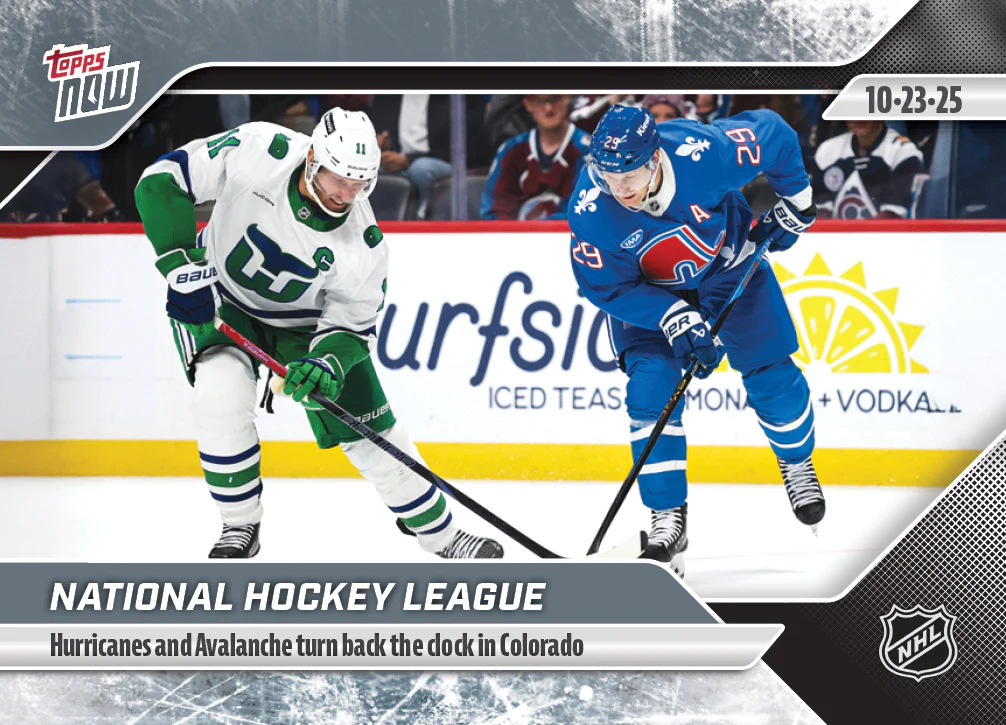 2025-26 NHL Topps NOW Stickers #18 National Hockey League