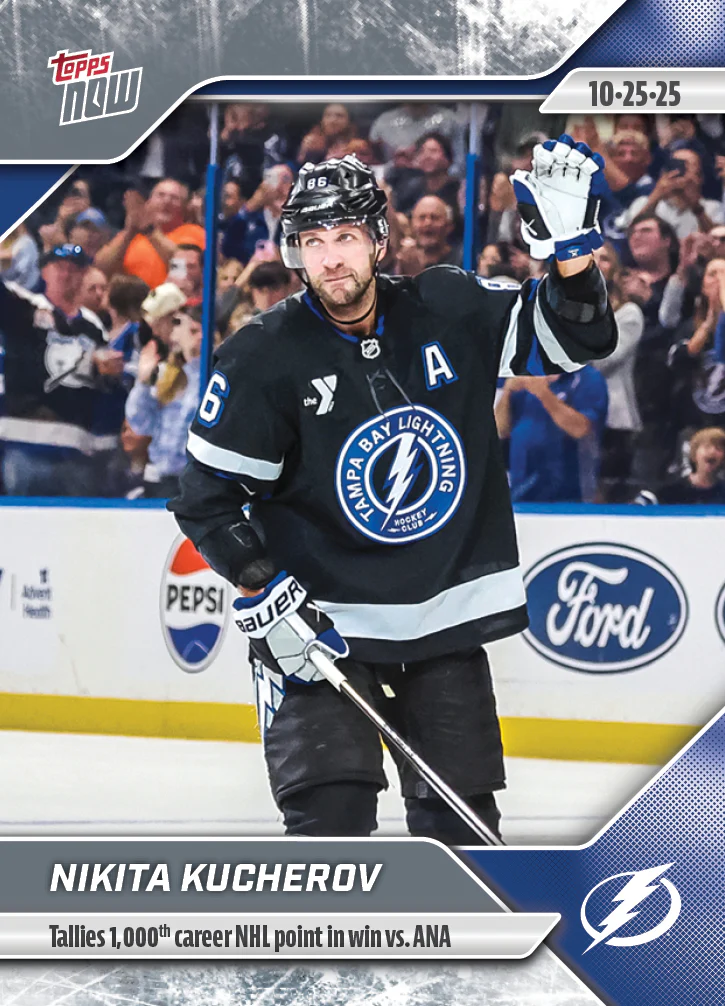 2025-26 NHL Topps NOW Stickers #21 Nikita Kucherov