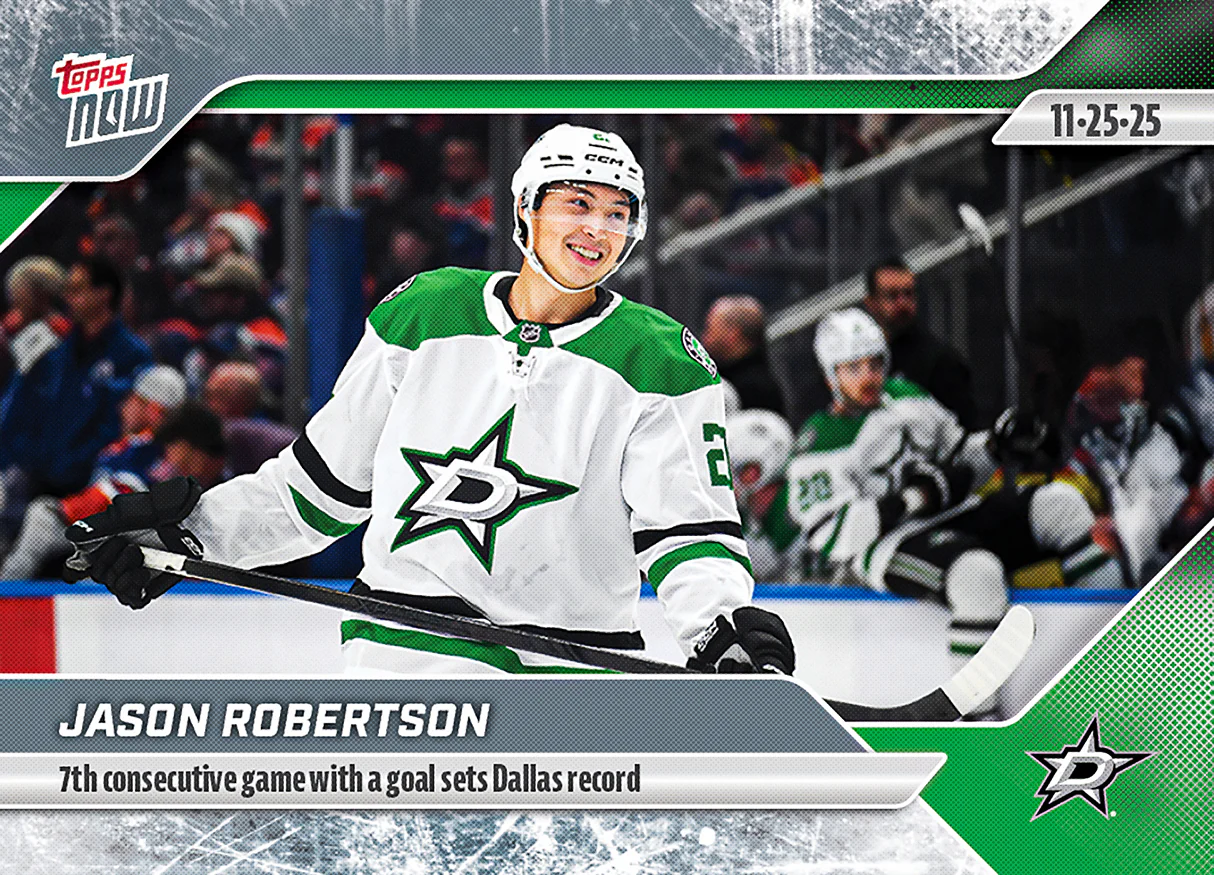 2025-26 NHL Topps NOW Stickers #47 Jason Robertson