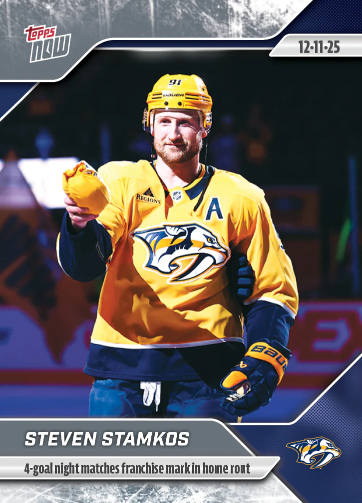 2025-26 NHL Topps NOW Stickers #60 Steven Stamkos