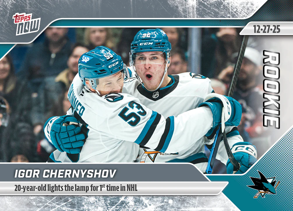 2025-26 NHL Topps NOW Stickers #73 Igor Chernyshov