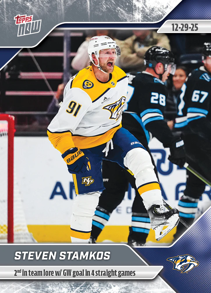 2025-26 NHL Topps NOW Stickers #74 Steven Stamkos