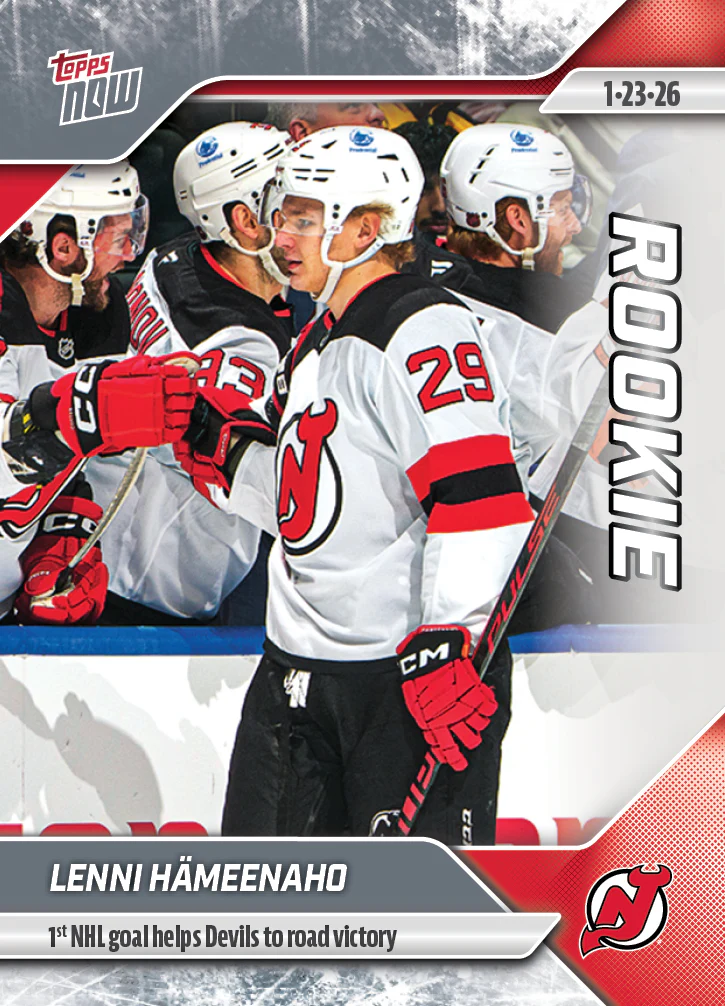 2025-26 NHL Topps NOW Stickers #97 Lenni Hämeenaho