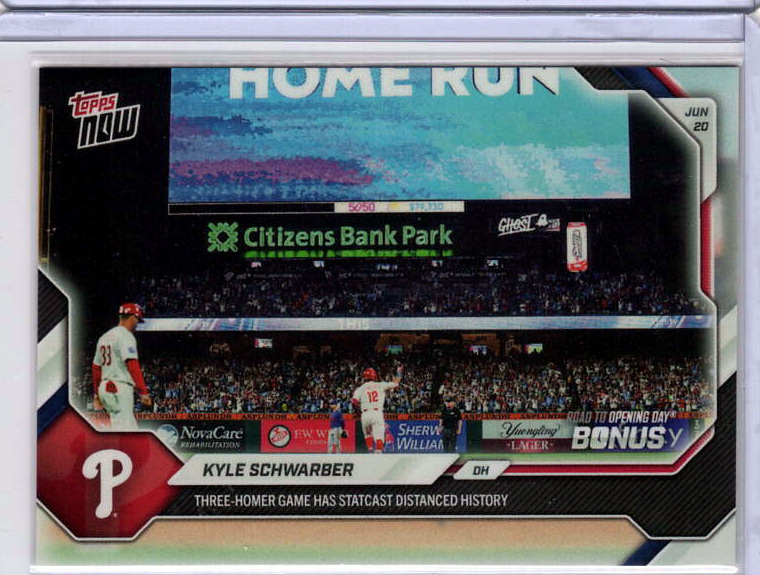 DB06 Kyle Schwarber card front