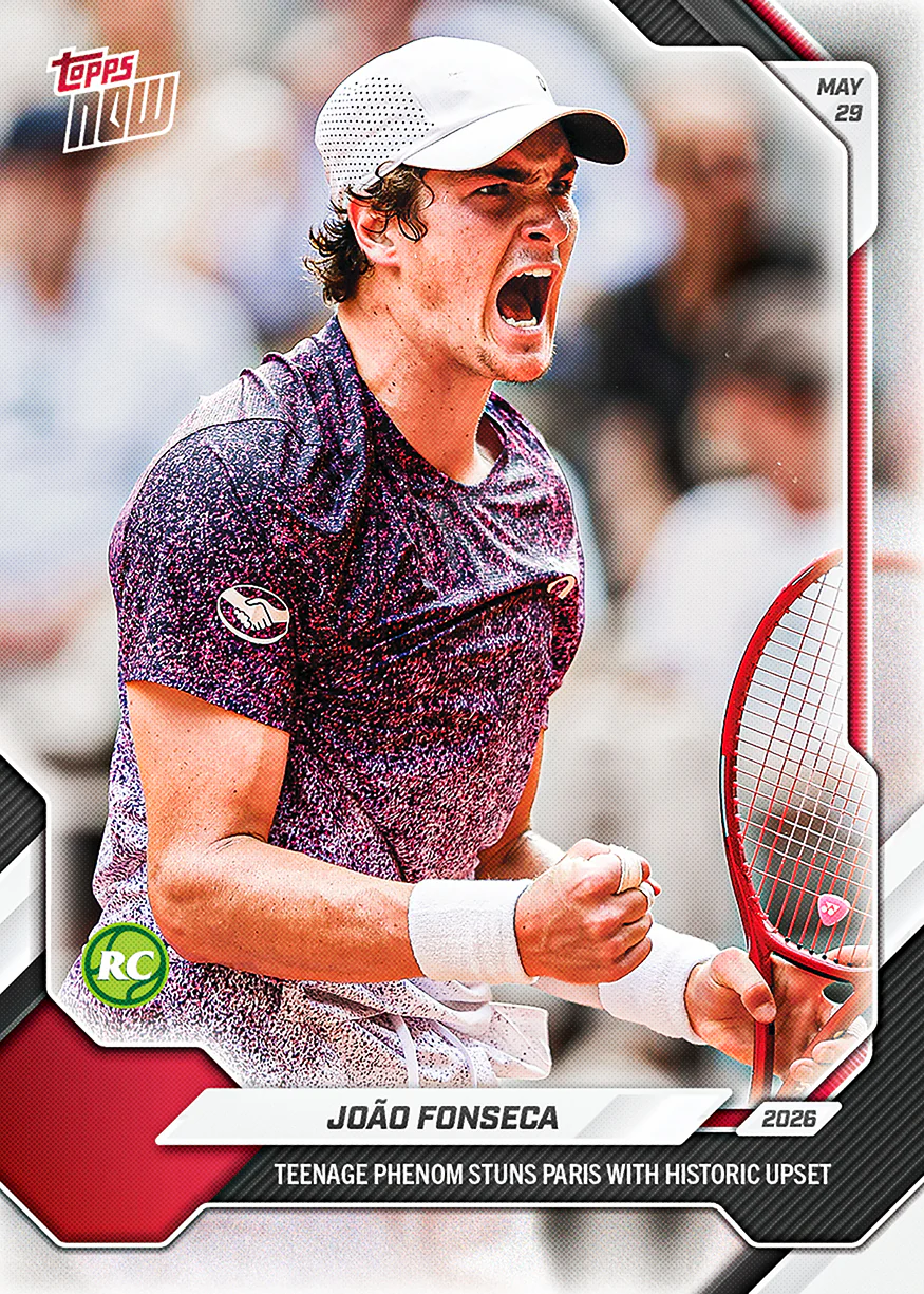 2026 Tennis Topps NOW #15 João Fonseca