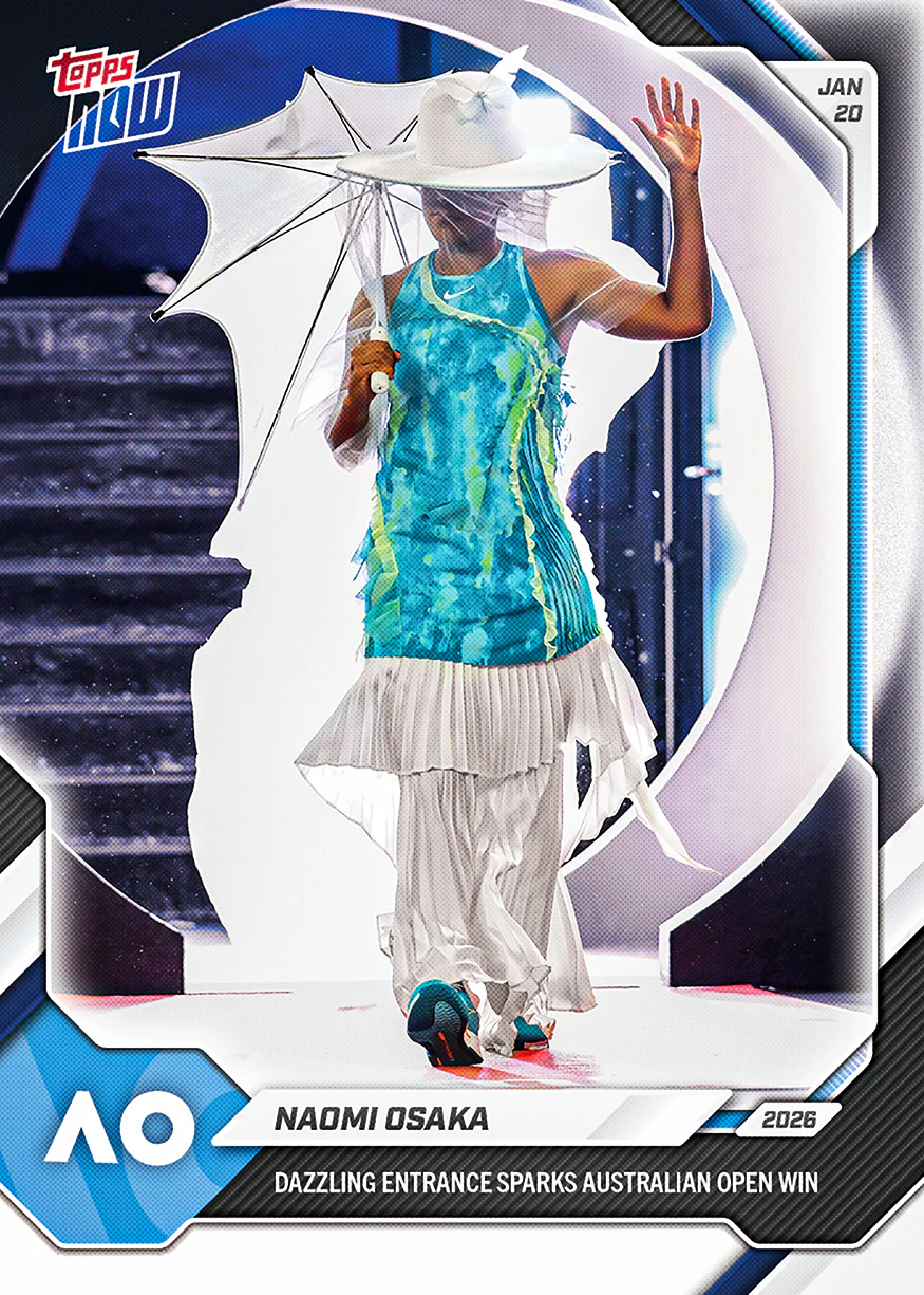 2026 Tennis Topps NOW #2 Naomi Osaka